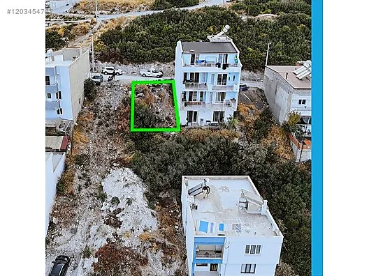 İSMETPAŞA'DA SATILIK KONUT İMARLI ARSA