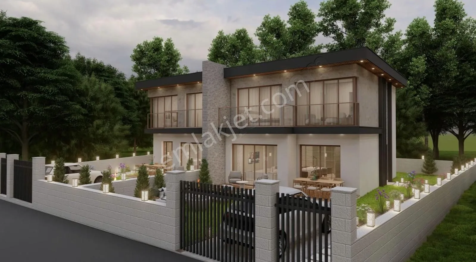 Milas Menteş'te Projeden Satılık Lüks 4+1 Villa